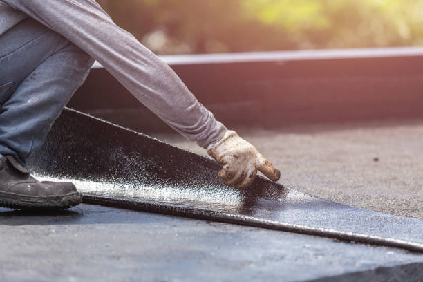 Professional Interior Drainage System technician working in Brant, NY